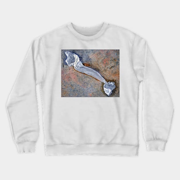 Kenyon Cox Study for Drapery of Pursuit of the Ideal Crewneck Sweatshirt by pdpress